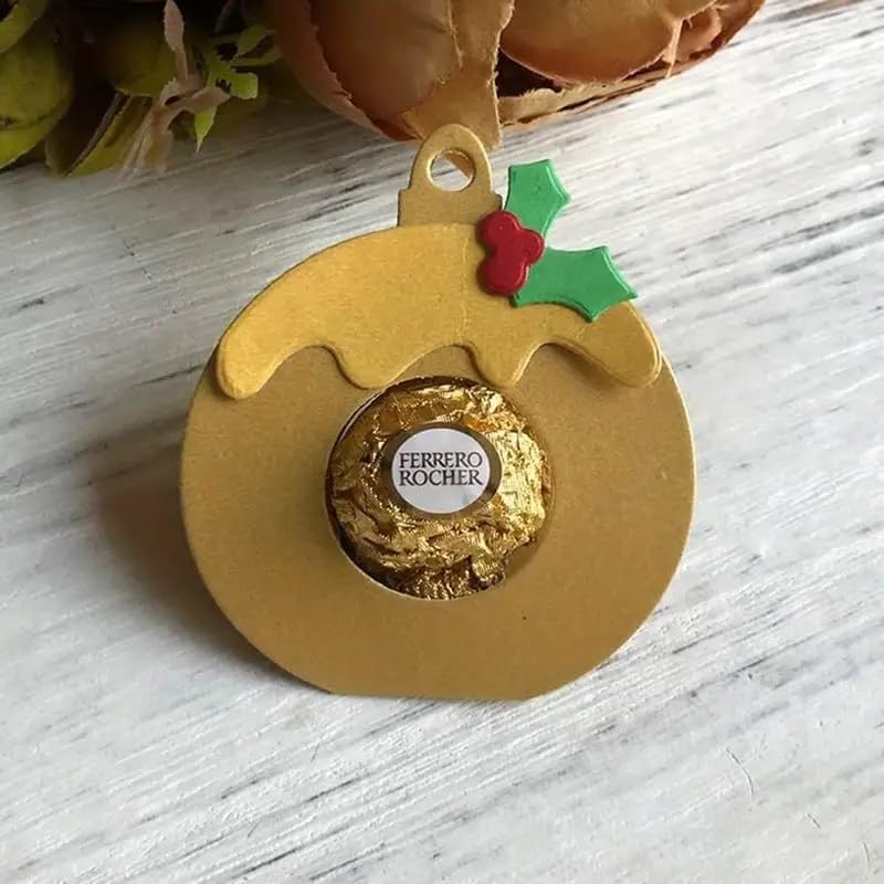 Feemkota Merry Christmas Bell Ball Die Cuts for Card Making Christian Theme Stamps Cutting Dies for DIY Paper Scrapbooking Crafts Embossing Decorations - Image 2